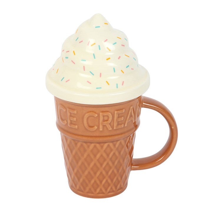 Ice Cream Cone Lidded Mug - Image 5