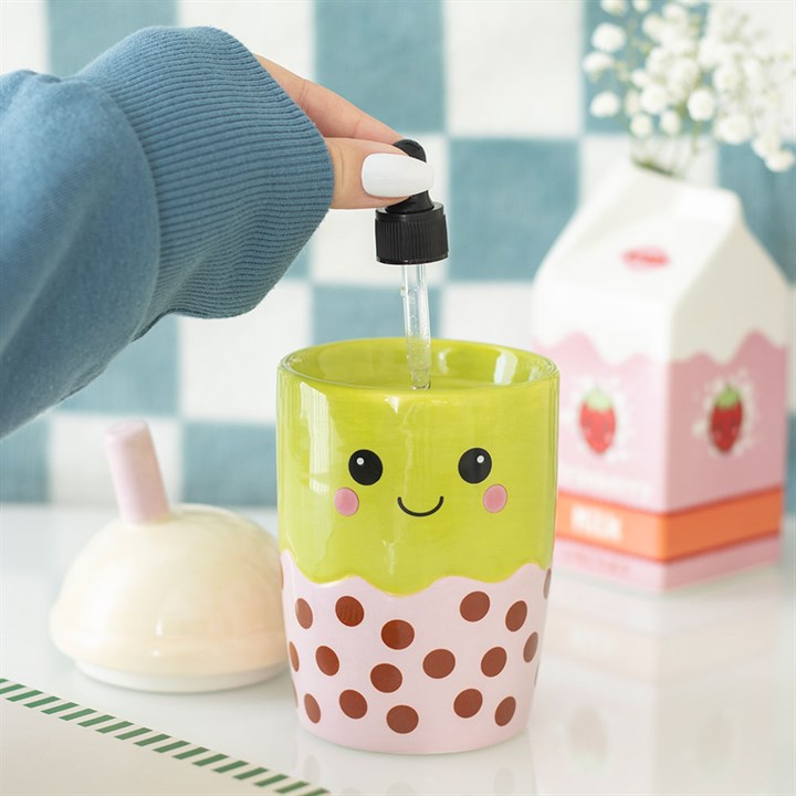 Kawaii Bubble Tea Oil Burner and Wax Warmer - Image 2