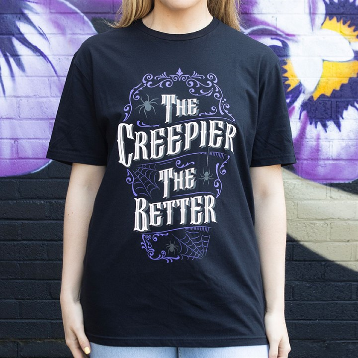 The Creepier the Better Unisex T-shirt Size S - Image 3
