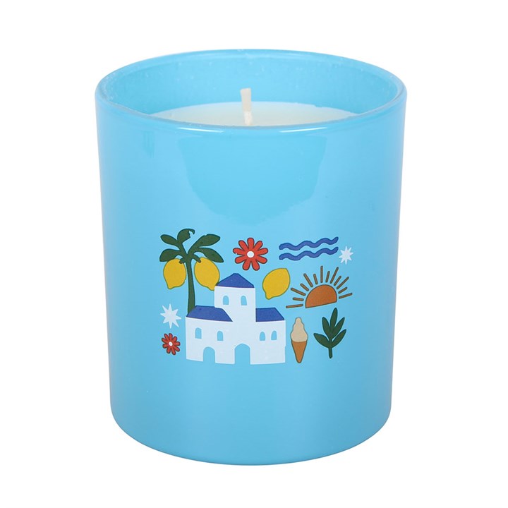 Amalfi Coast Sparkling Lemon Blossom Scented Candle - Image 3