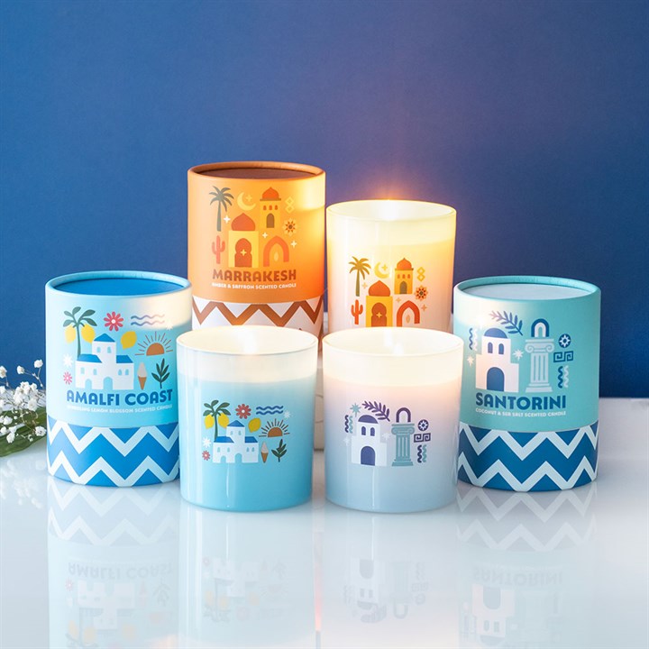 Amalfi Coast Sparkling Lemon Blossom Scented Candle - Image 5