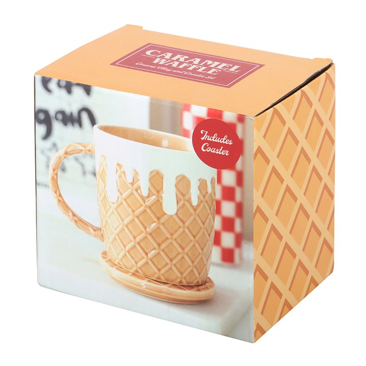 Waffle Mug and Coaster Set - Image 6