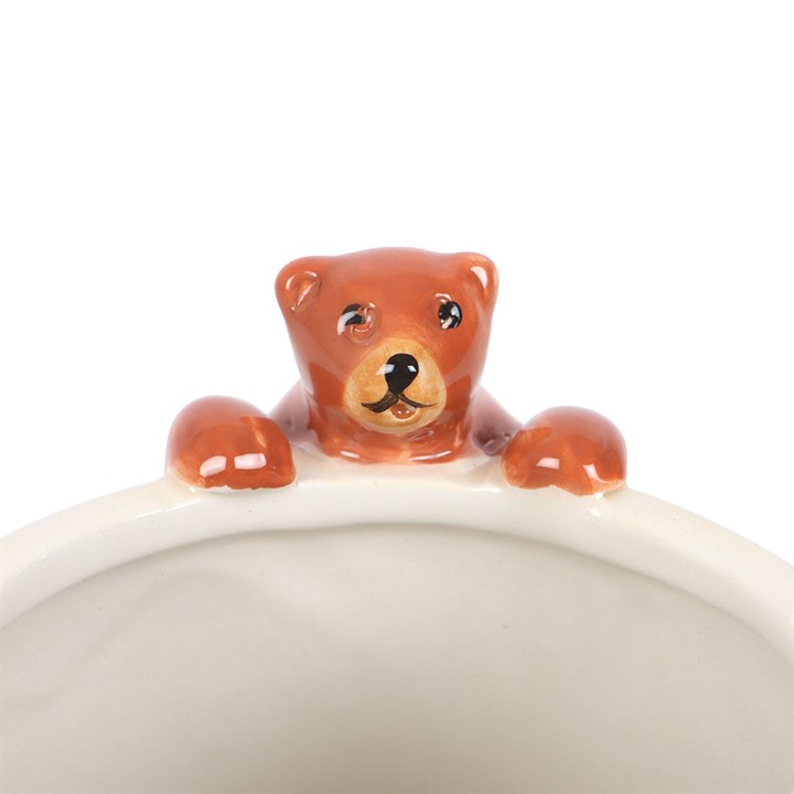 Sleepy Bear Rounded Mug - Image 3