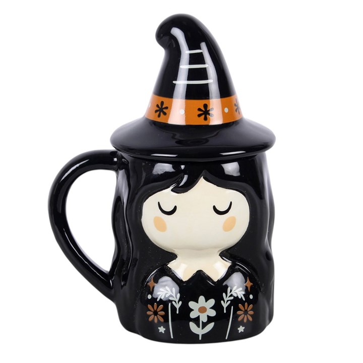 Frightful Folk Witch Lidded Mug - Image 2
