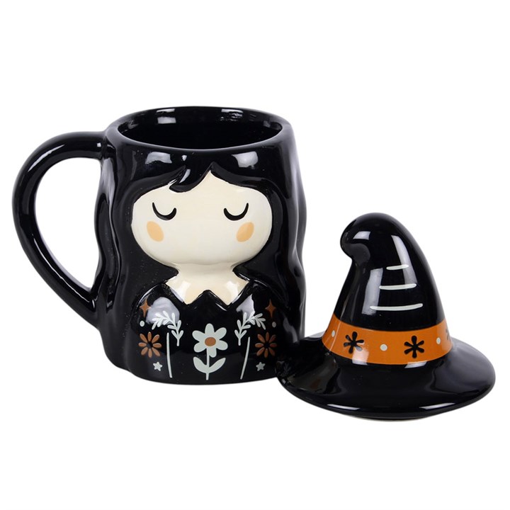 Frightful Folk Witch Lidded Mug - Image 3