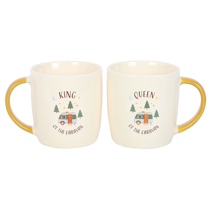 Camping King and Queen Couples Mug Set - Image 2