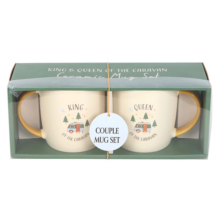 Camping King and Queen Couples Mug Set - Image 4