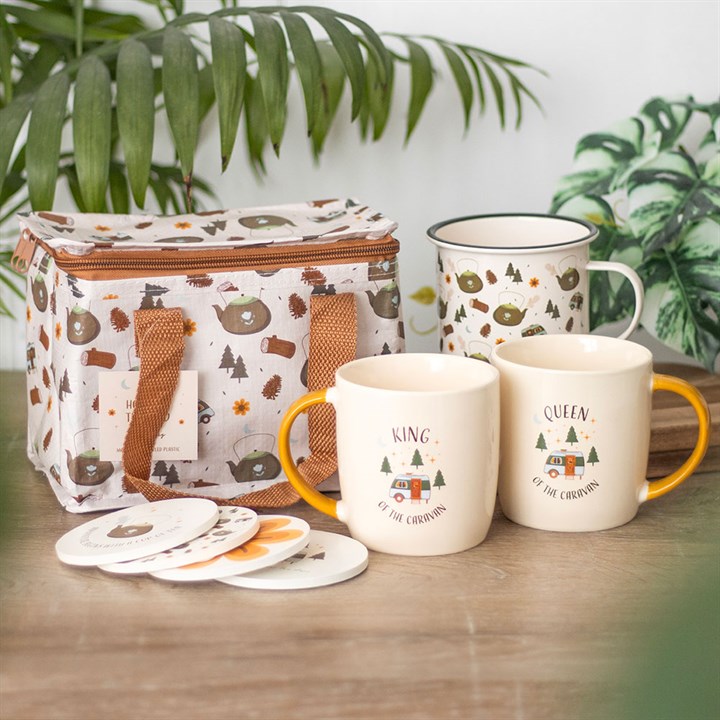 Camping King and Queen Couples Mug Set - Image 6