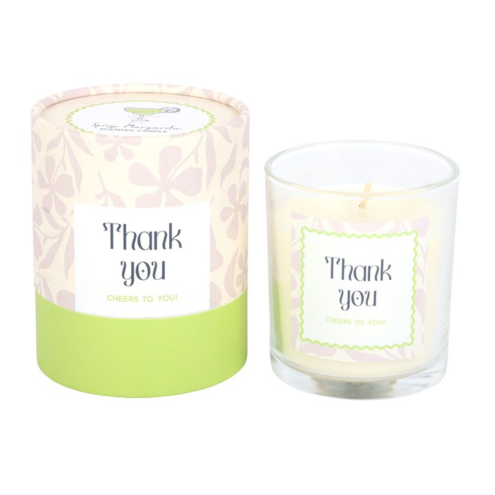 Thank You Spicy Margarita Candle - Image 2