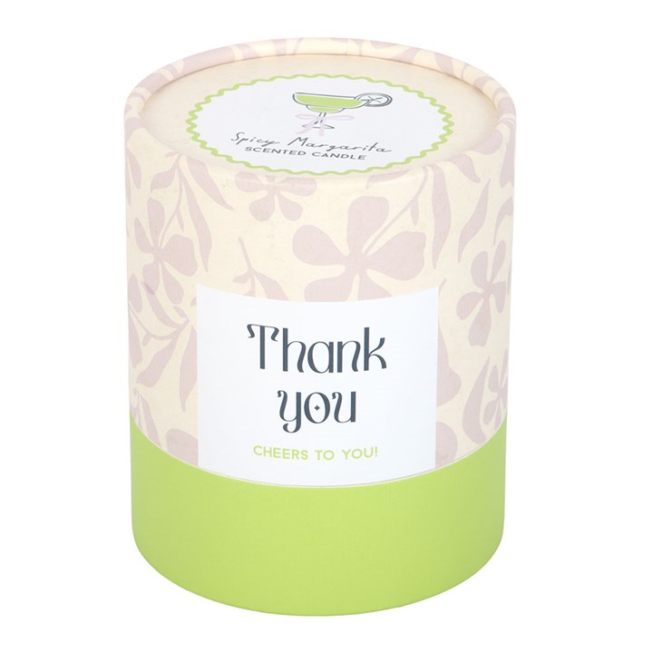 Thank You Spicy Margarita Candle - Image 3