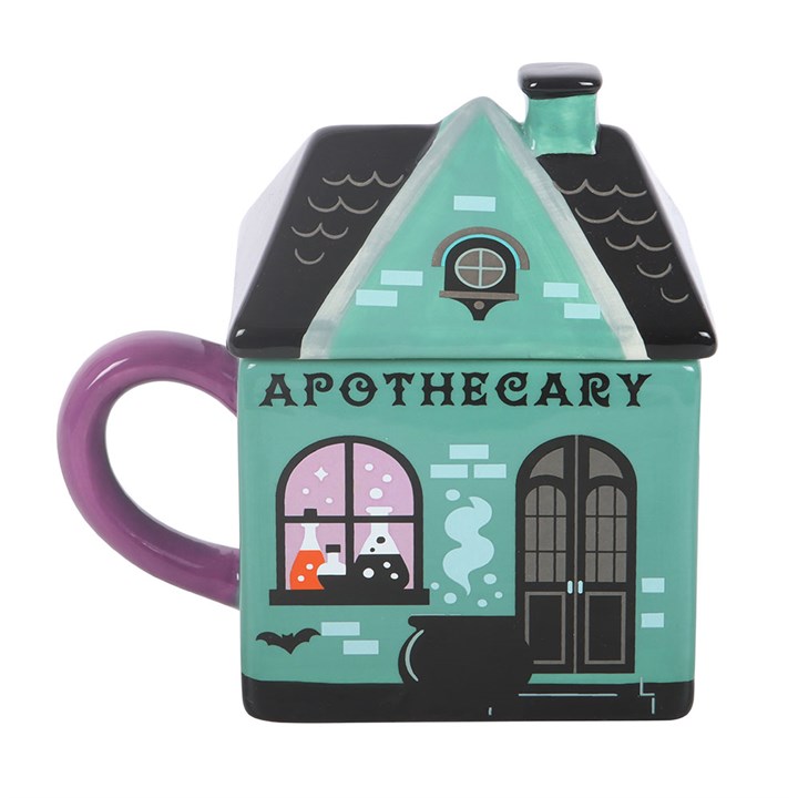 Apothecary Shop Lidded Mug - Image 2
