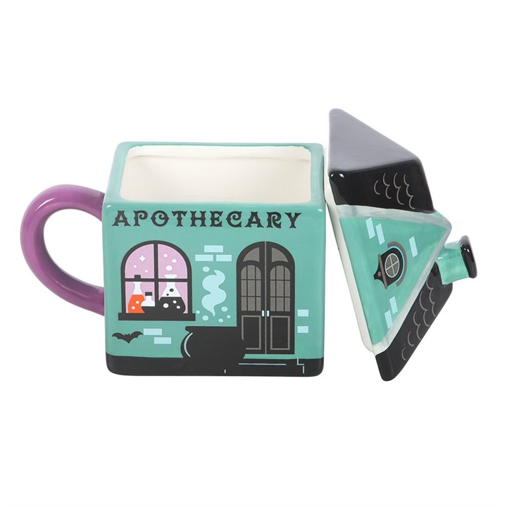 Apothecary Shop Lidded Mug - Image 3
