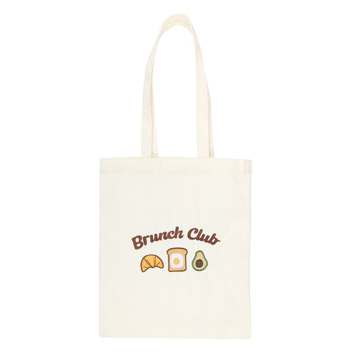 Brunch Club Embroidered Tote Bag - Image 2