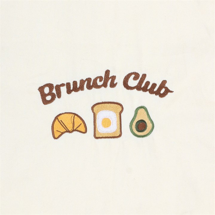 Brunch Club Embroidered Tote Bag - Image 3