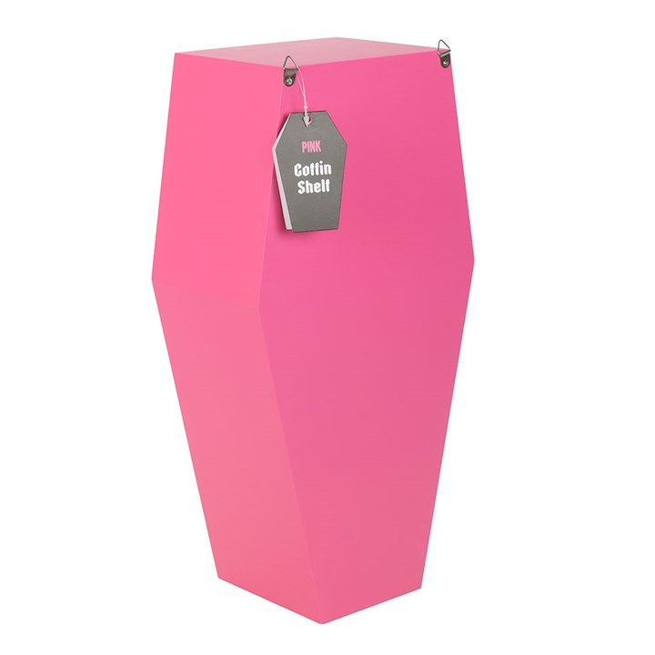 Small Hot Pink Coffin Shelf - Image 4