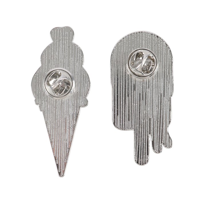 Freaking Melting Ice Cream Enamel Pin Badges - Image 4