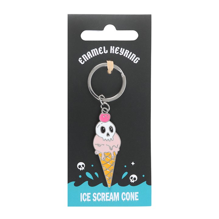 Ice Scream Cone Keyring - Image 2