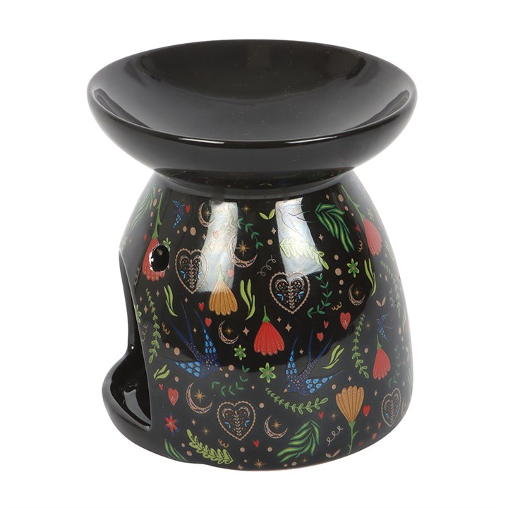 Midnight Bloom Print Oil Burner - Image 3