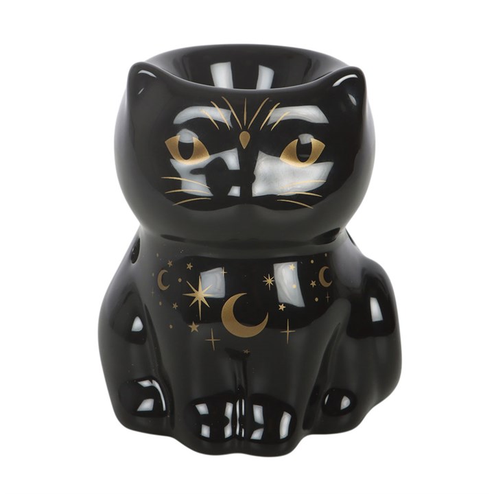 Black Cat Magick Oil Burner - Image 2