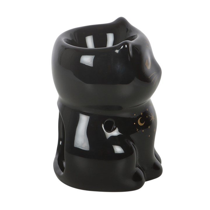 Black Cat Magick Oil Burner - Image 3