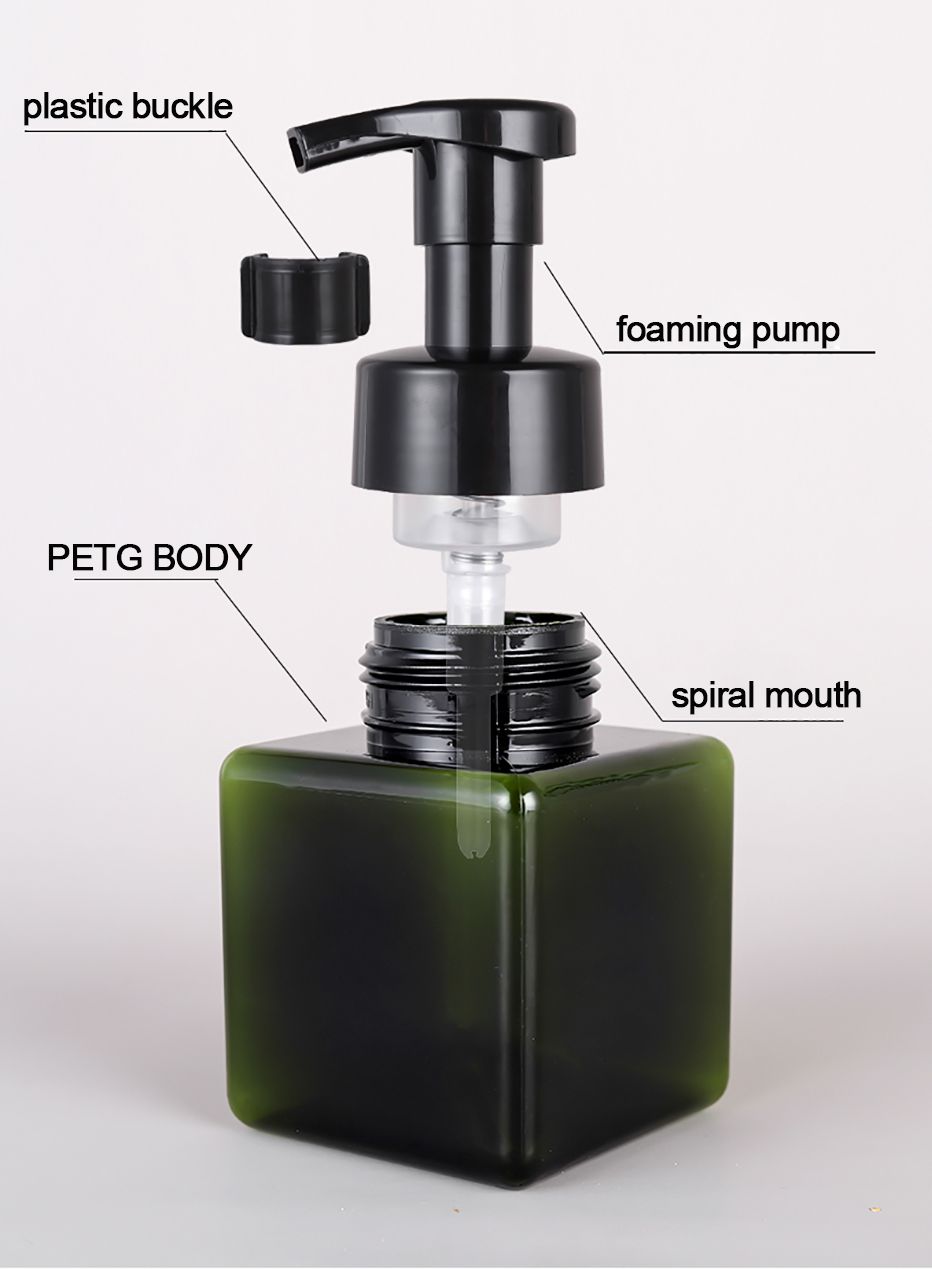 Squat Reusable Foam Dispenser Bottle - 250ml - Image 2