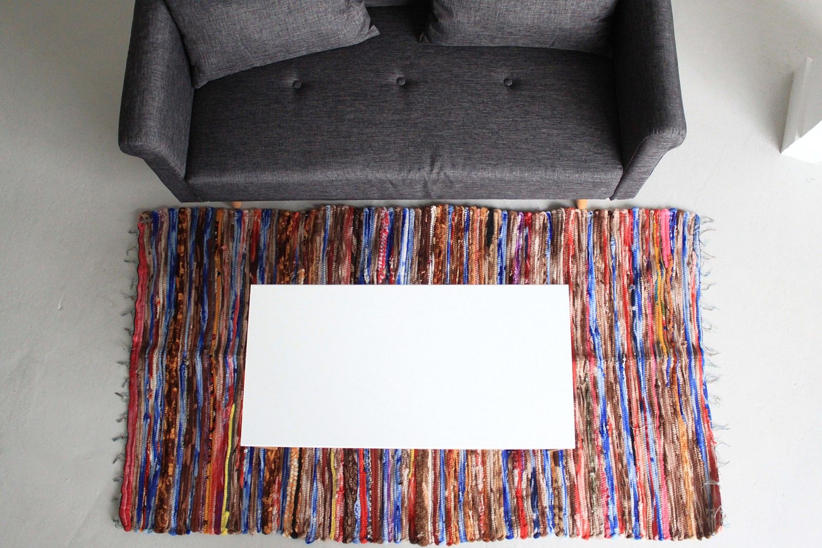 Large Velvet Rug - 105x185cm - Image 6