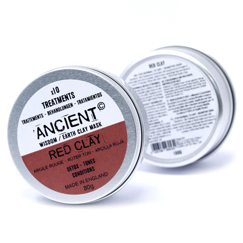 Red Clay Face Mask 80g - Image 2