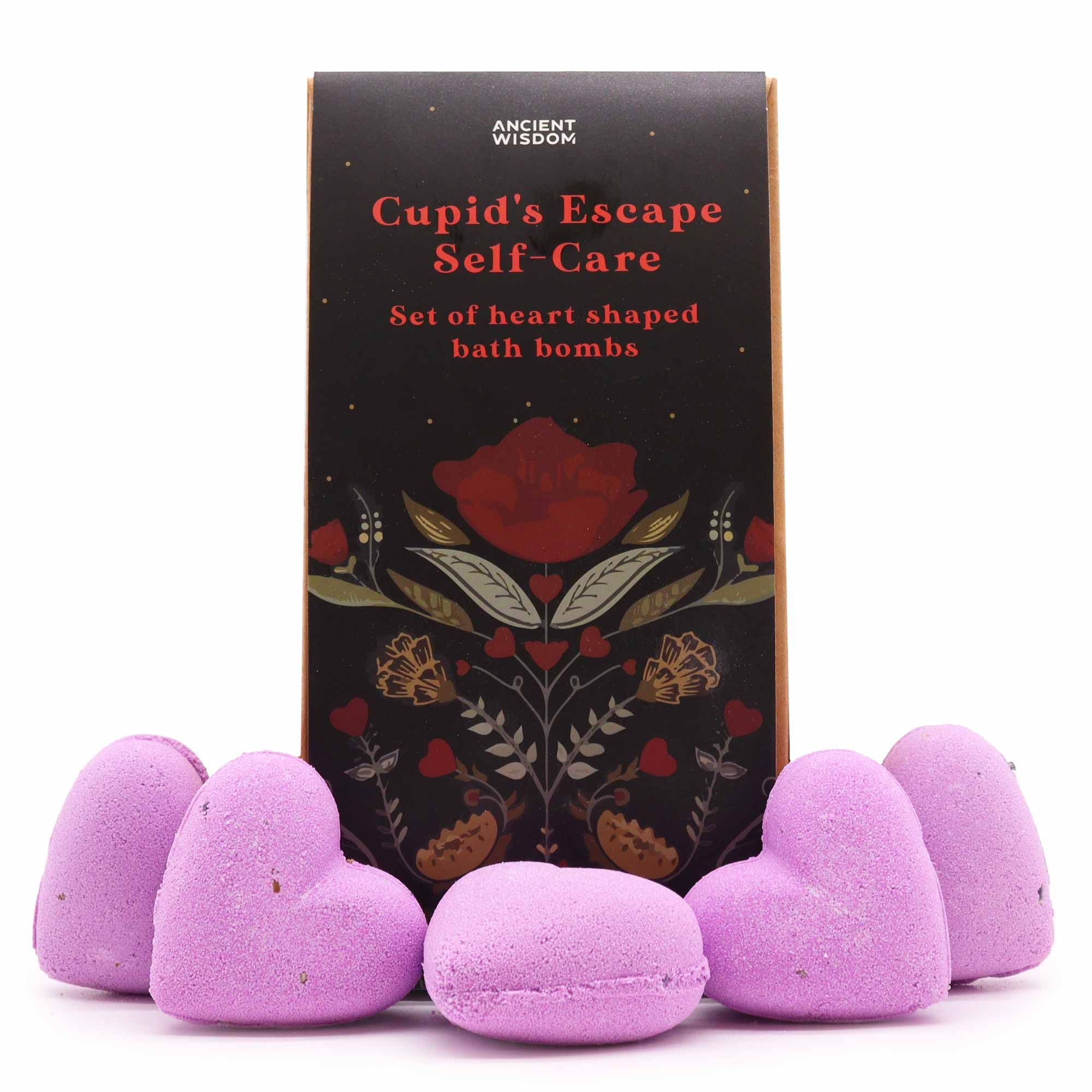 Cupids Escape Self Care Bath Heart Gift Set - Image 2