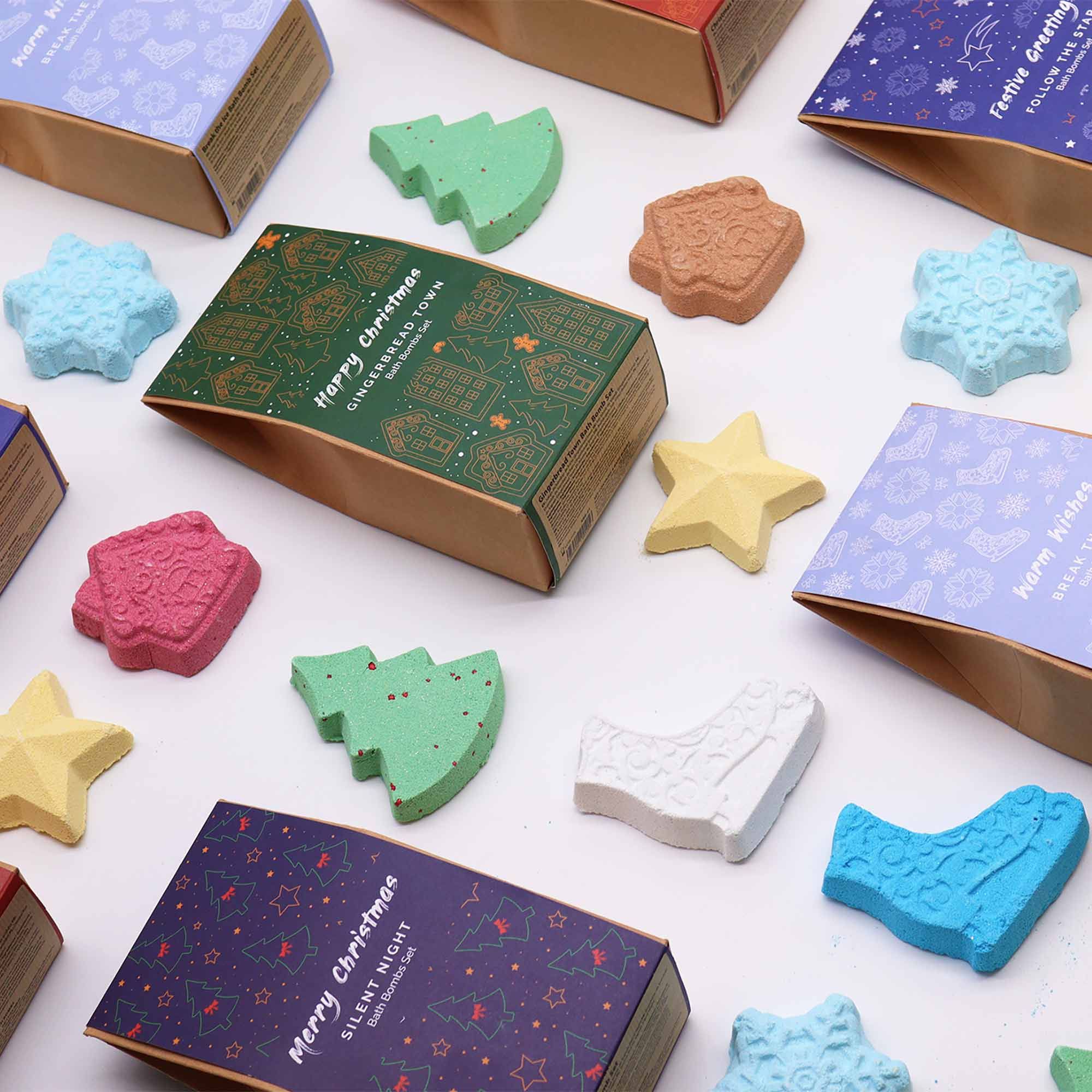 Silent Night Christmas Bath Bomb Gift Pack - Image 2