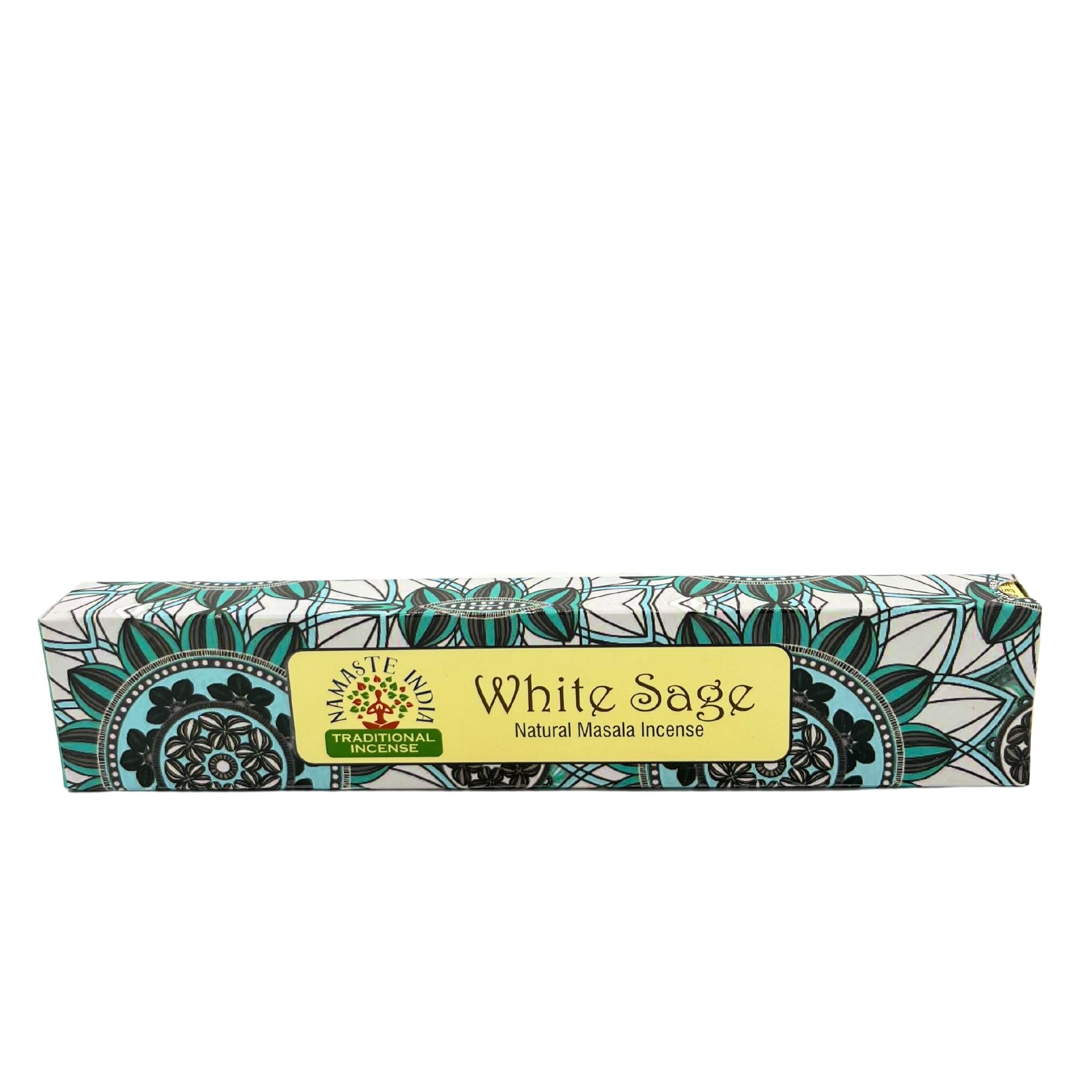Namaste Mandala Masala Incense - White Sage - Image 4