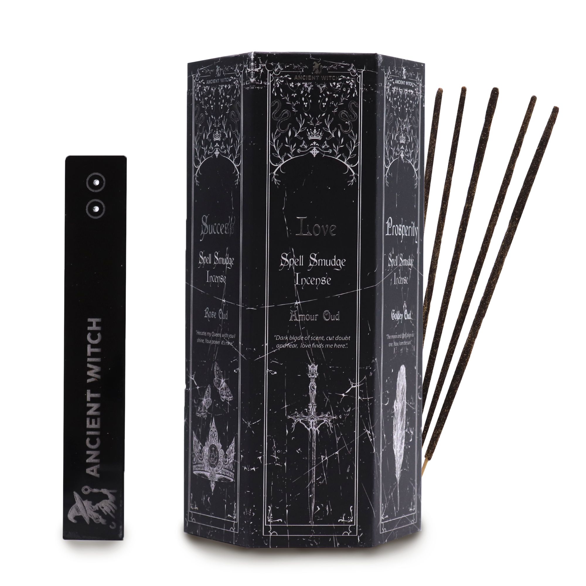 Pyramid Shape Display Incense - Set of 5 Ancient Witch Scents & Spells - Image 4
