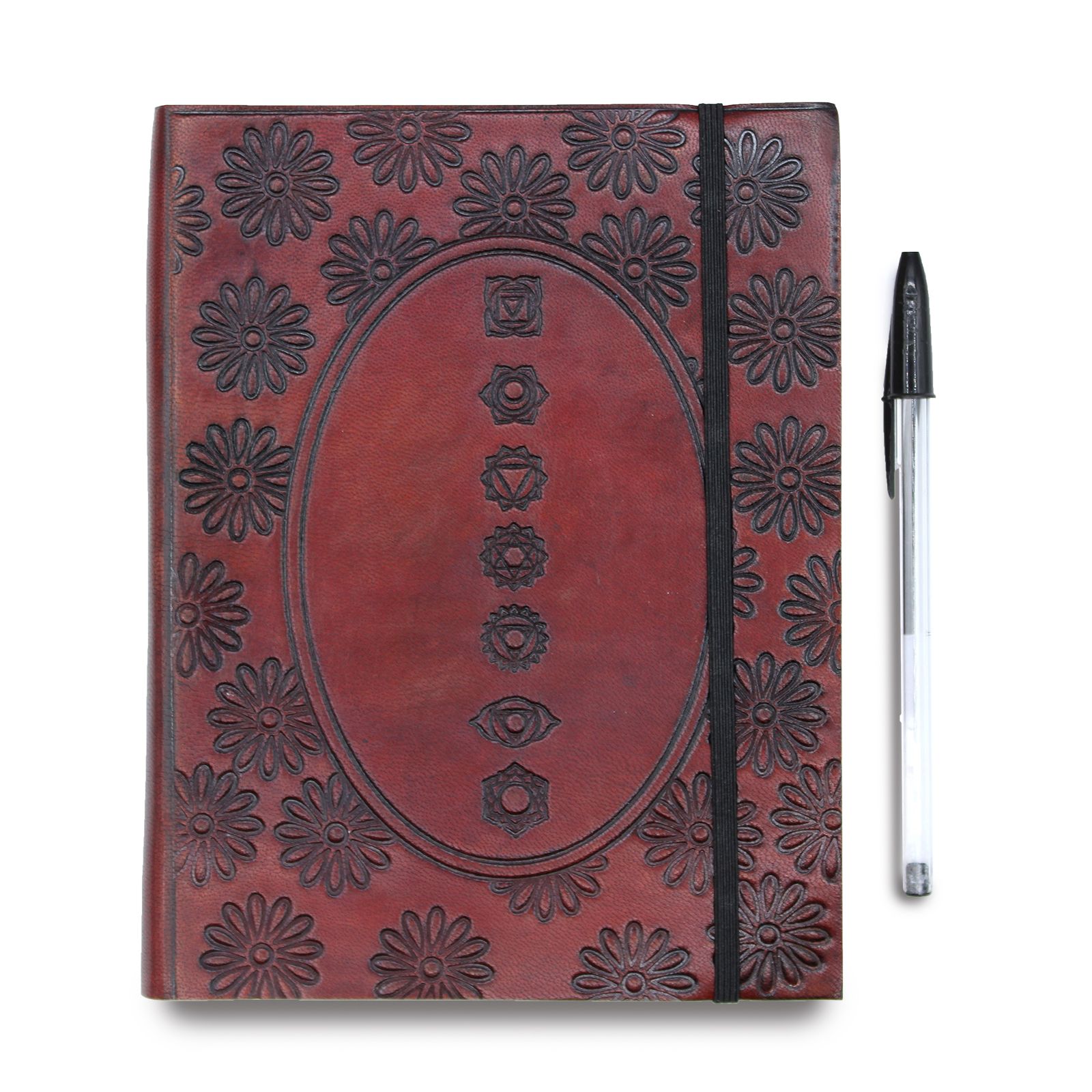 Medium Notebook with strap - Cosmic Goddess - Image 6