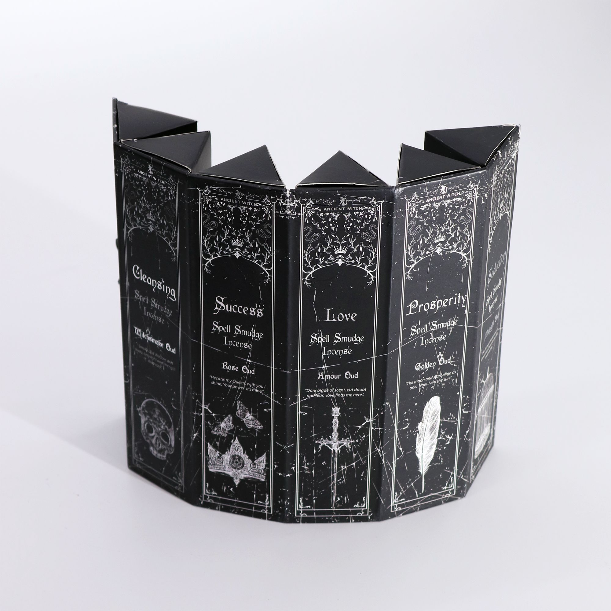 Pyramid Shape Display Incense - Set of 5 Ancient Witch Scents & Spells - Image 6