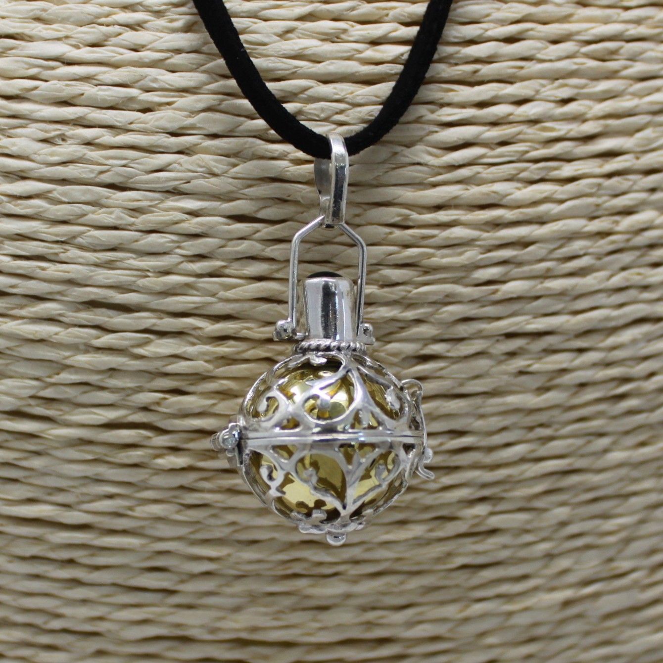 Silver Angel Bell - Night-time - 18mm - Image 2