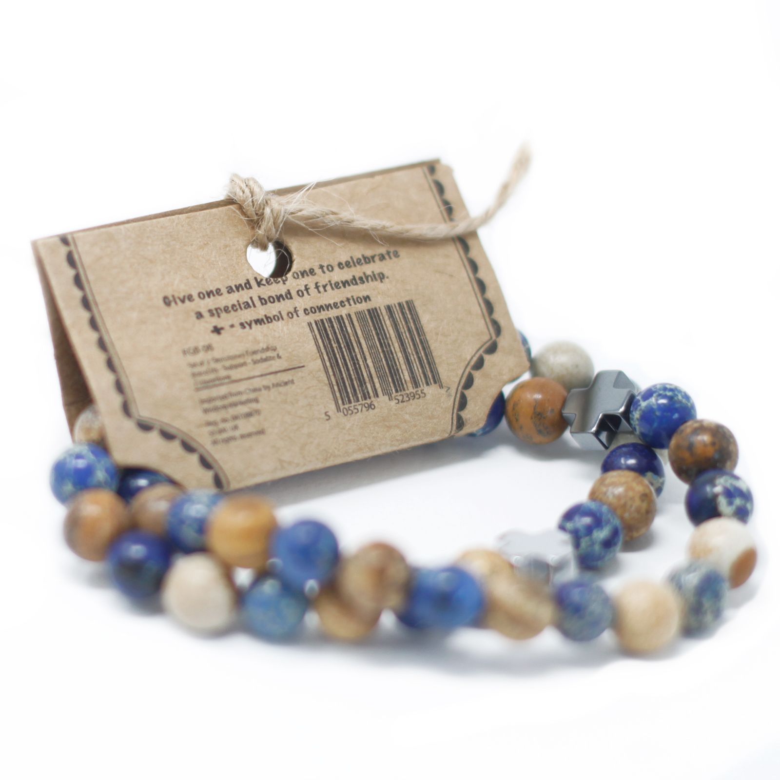 Set of 2 Gemstones Friendship Bracelets - Love - Amethyst & Rose Quartz - Image 11