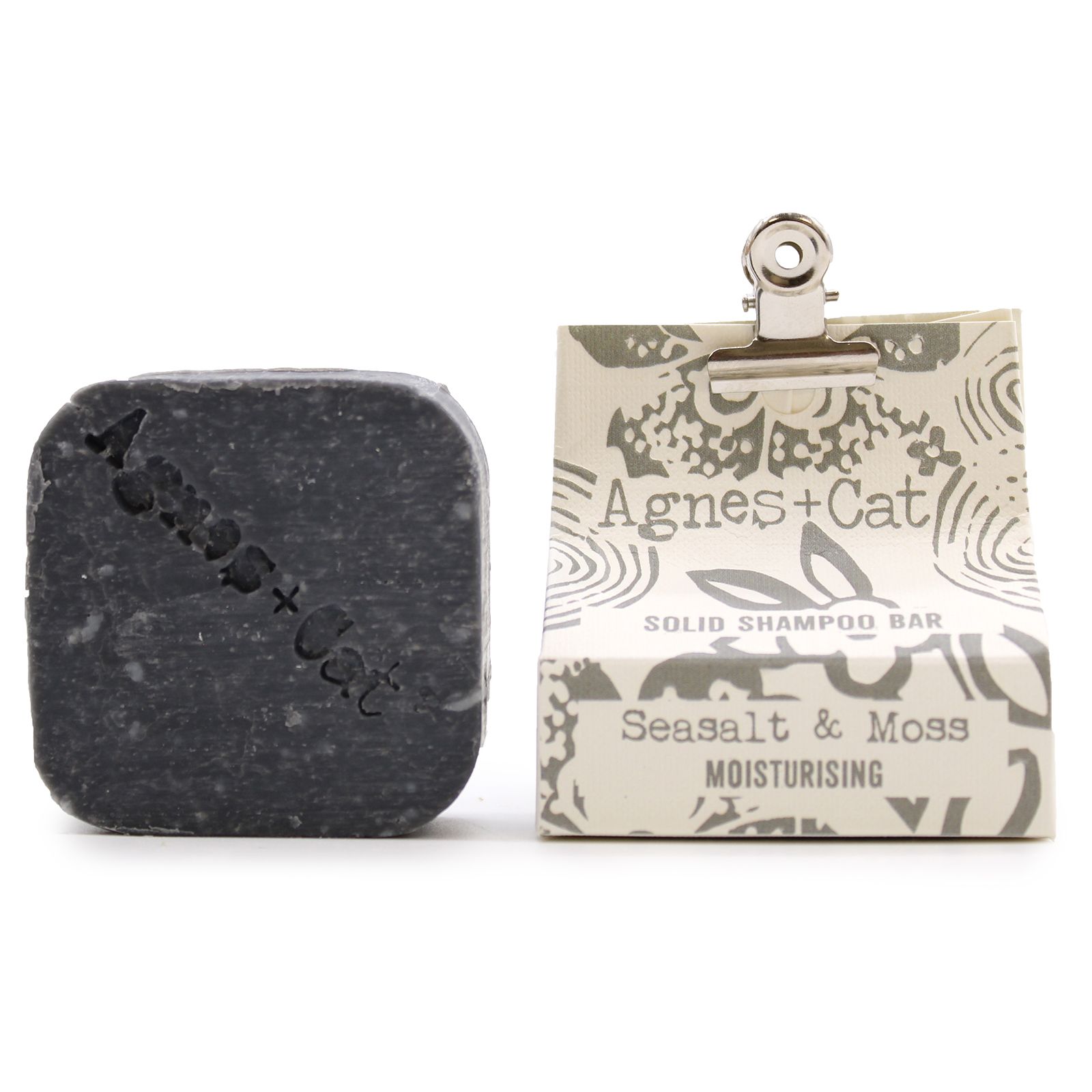 Agnes + Cat Sea Salt & Moss Solid Shampoo - Image 4