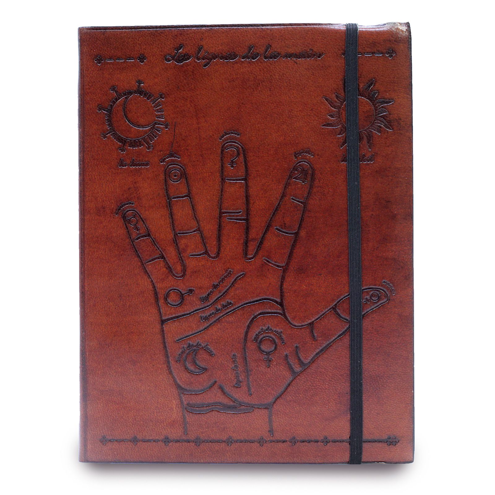 Medium Notebook with strap - Palmistry - Image 3