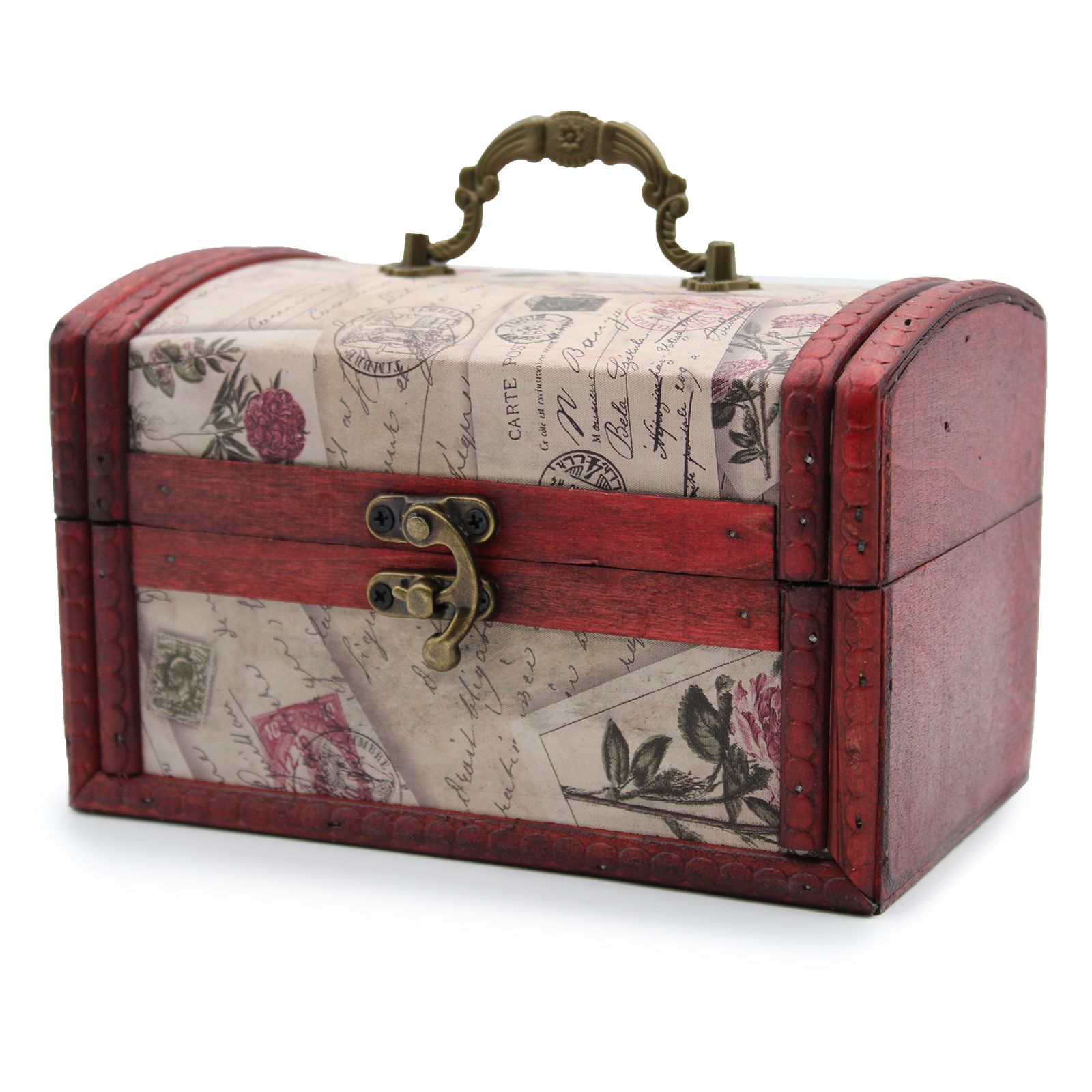 Sets of 2 Colonial Boxes - Rose Design - Image 2