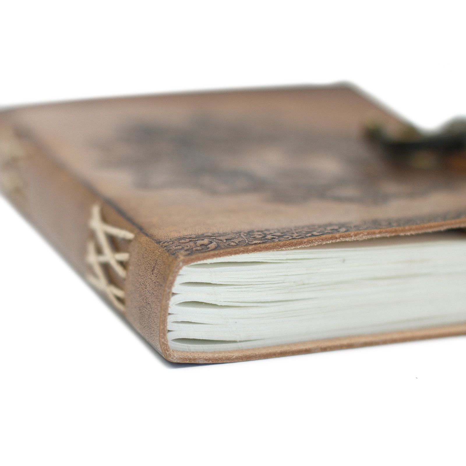 Leather Greenman Notebook (6x8") - Image 5