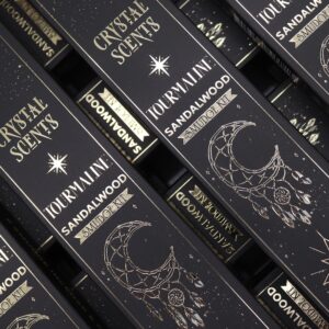 Tourmaline Crystal Scents Smudge Incense - Sandalwood
