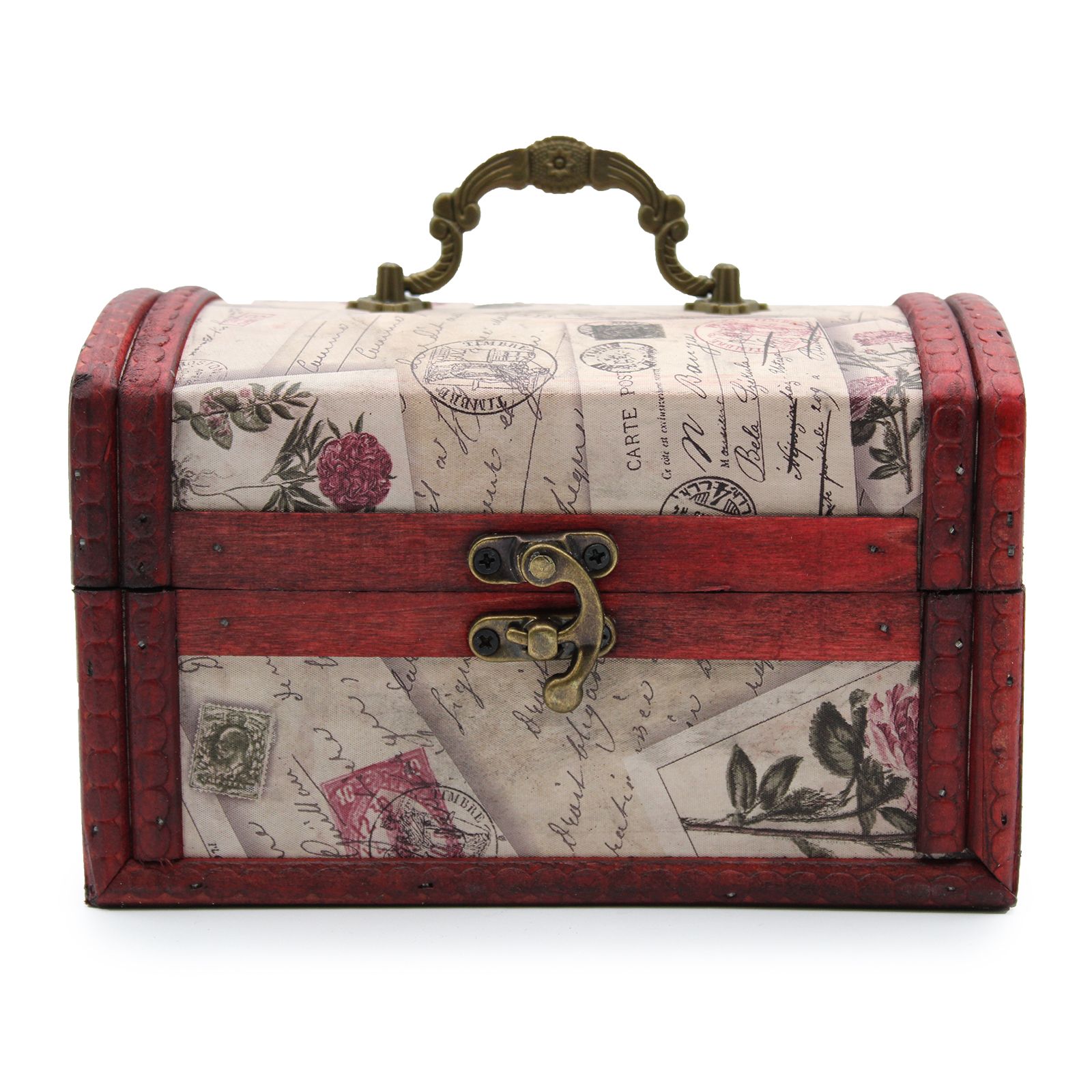 Sets of 2 Colonial Boxes - Rose Design - Image 4
