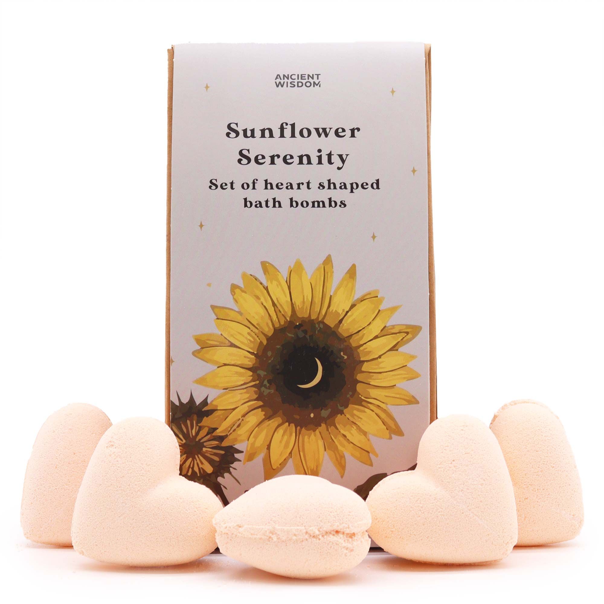 Sunflower Serenity Bath Heart Gift Set - Image 4