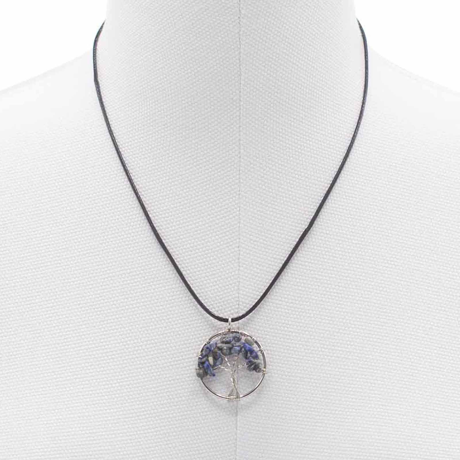 Tree of Life Pendant - Sodalite - Image 2