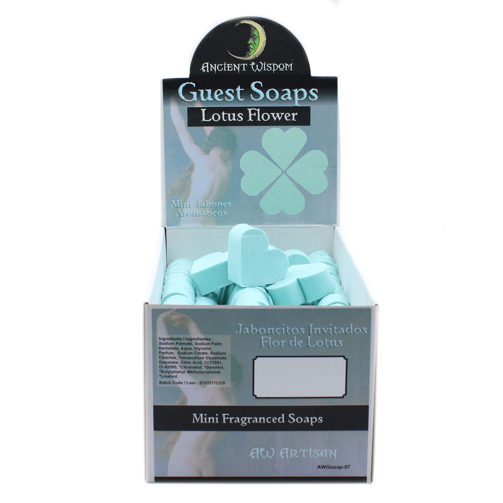 Heart Guest Soap - Lotus Flower - Image 3