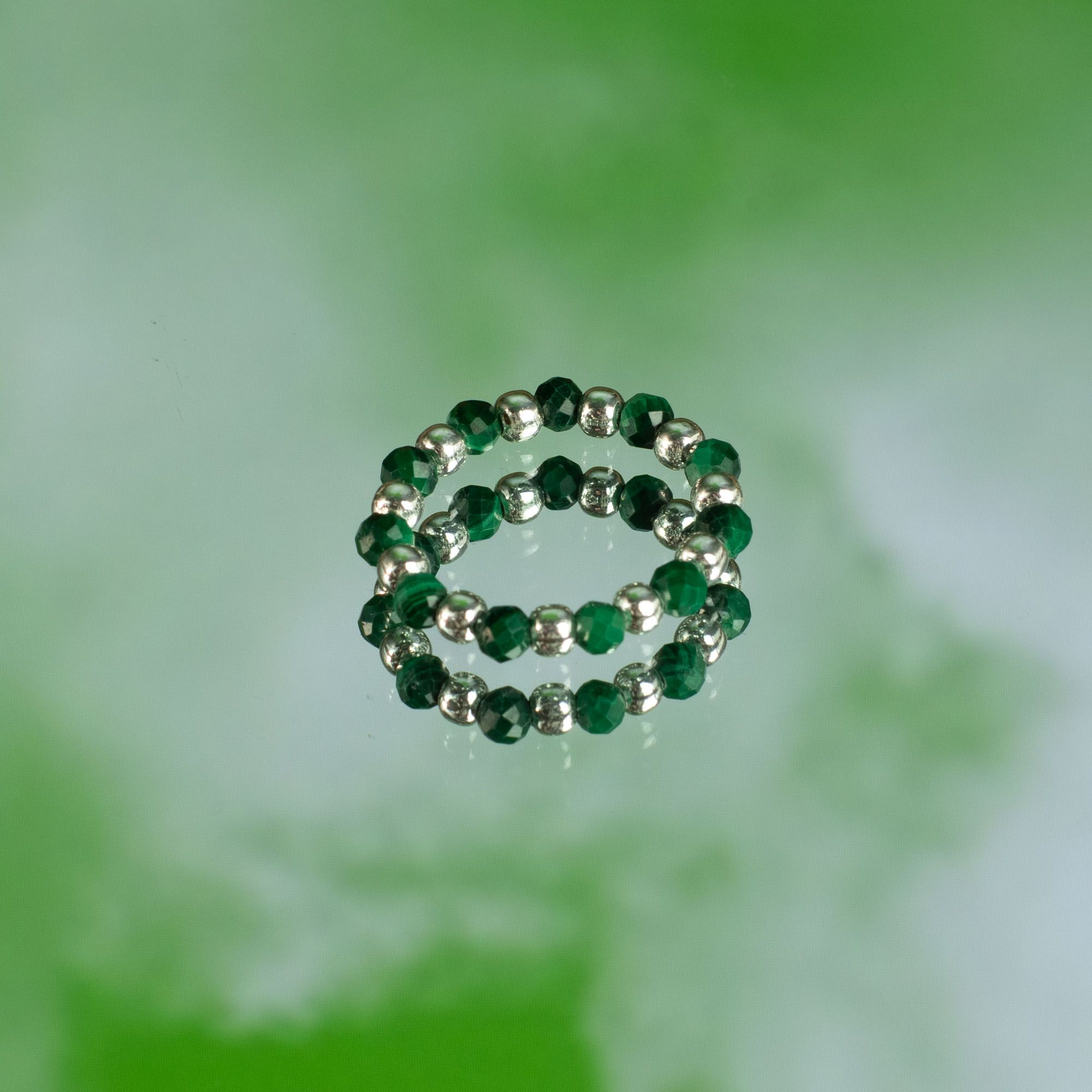 Nymph Spirit Gemstone Ring Set - Forest Spirit - Image 8