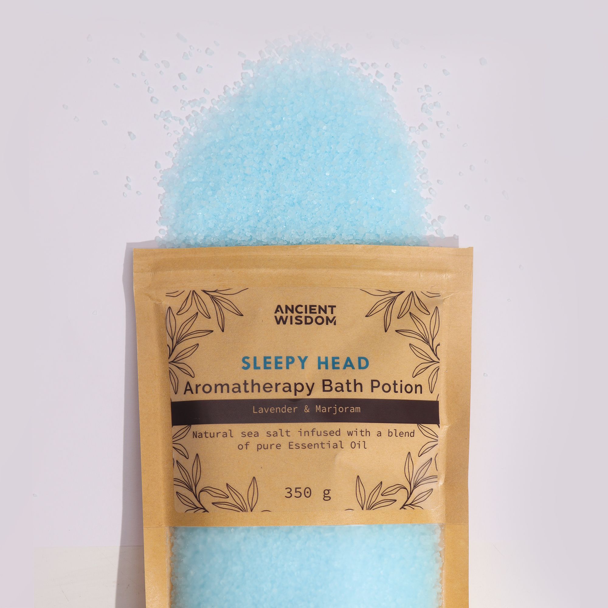 Aromatherapy Bath Potion in Kraft Bag 350g - Sleepy Head - Image 2