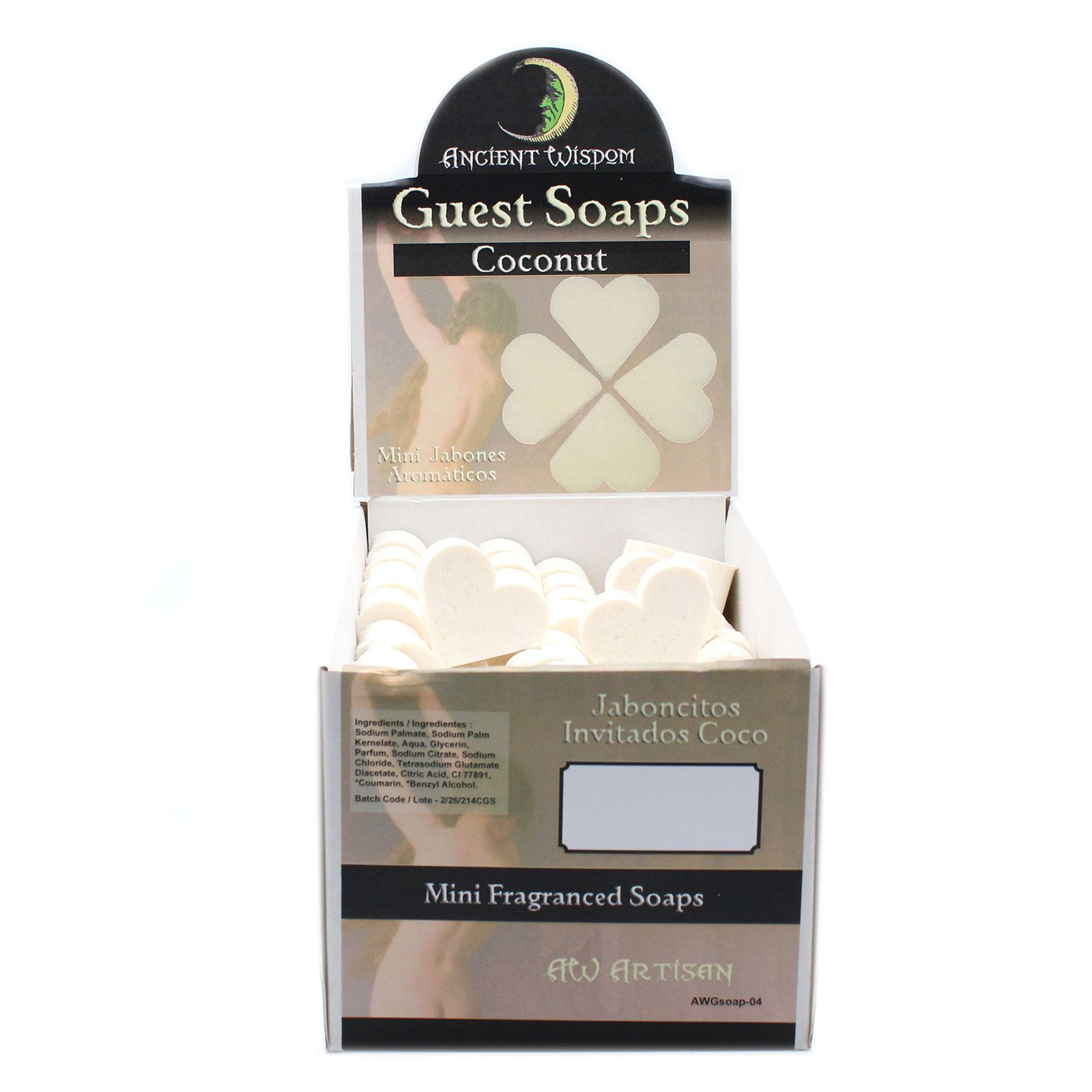 Heart Guest Soap - Coconut - Image 2