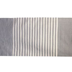 Indian Cotton Rug - 70x170cm - Grey