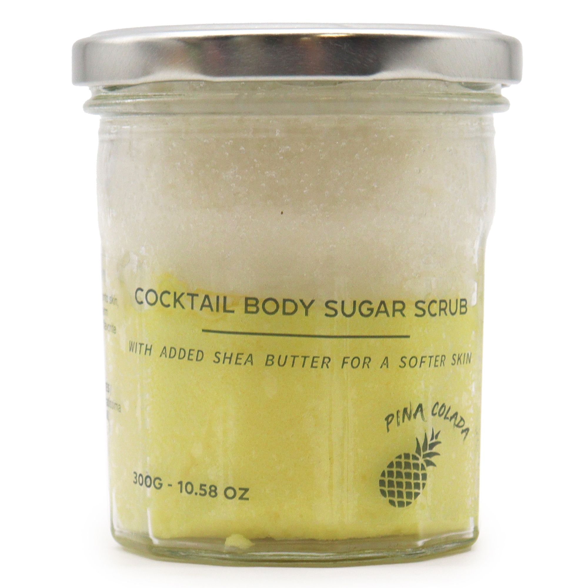 Fragranced Sugar Body Scrub - Pinacolada 300g - Image 8