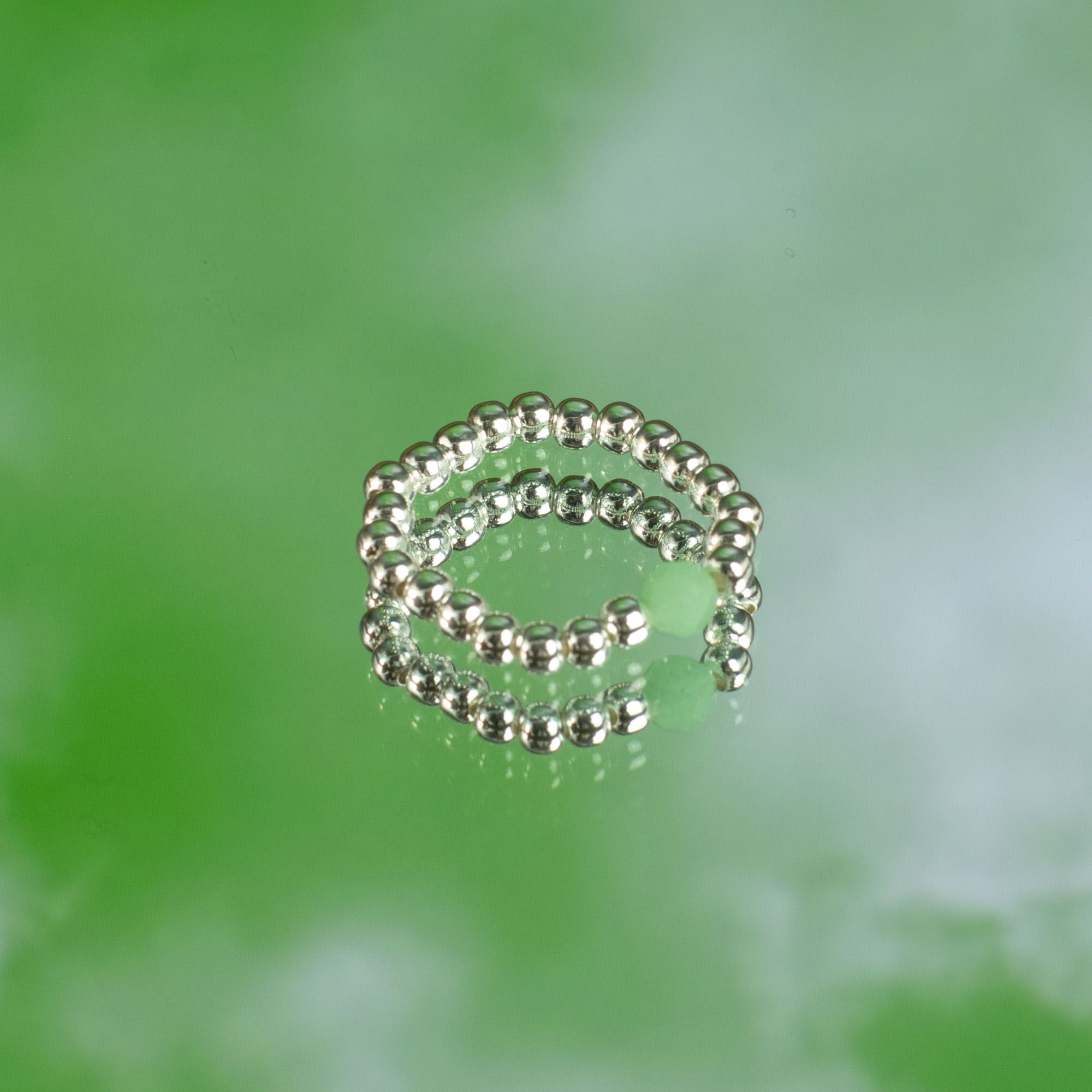 Nymph Spirit Gemstone Ring Set - Forest Spirit - Image 10